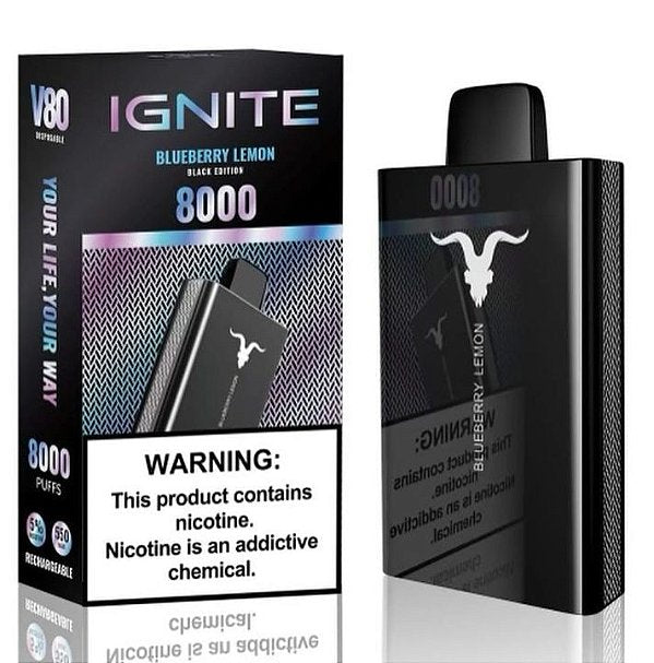 IGNITE V80.    8 mil puffs